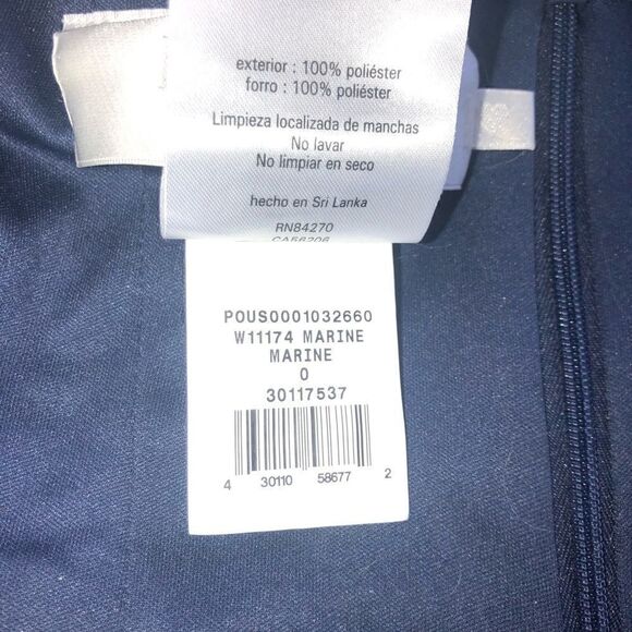 David’s Bridal blue beaded Mesh Dress - Picture 7 of 9